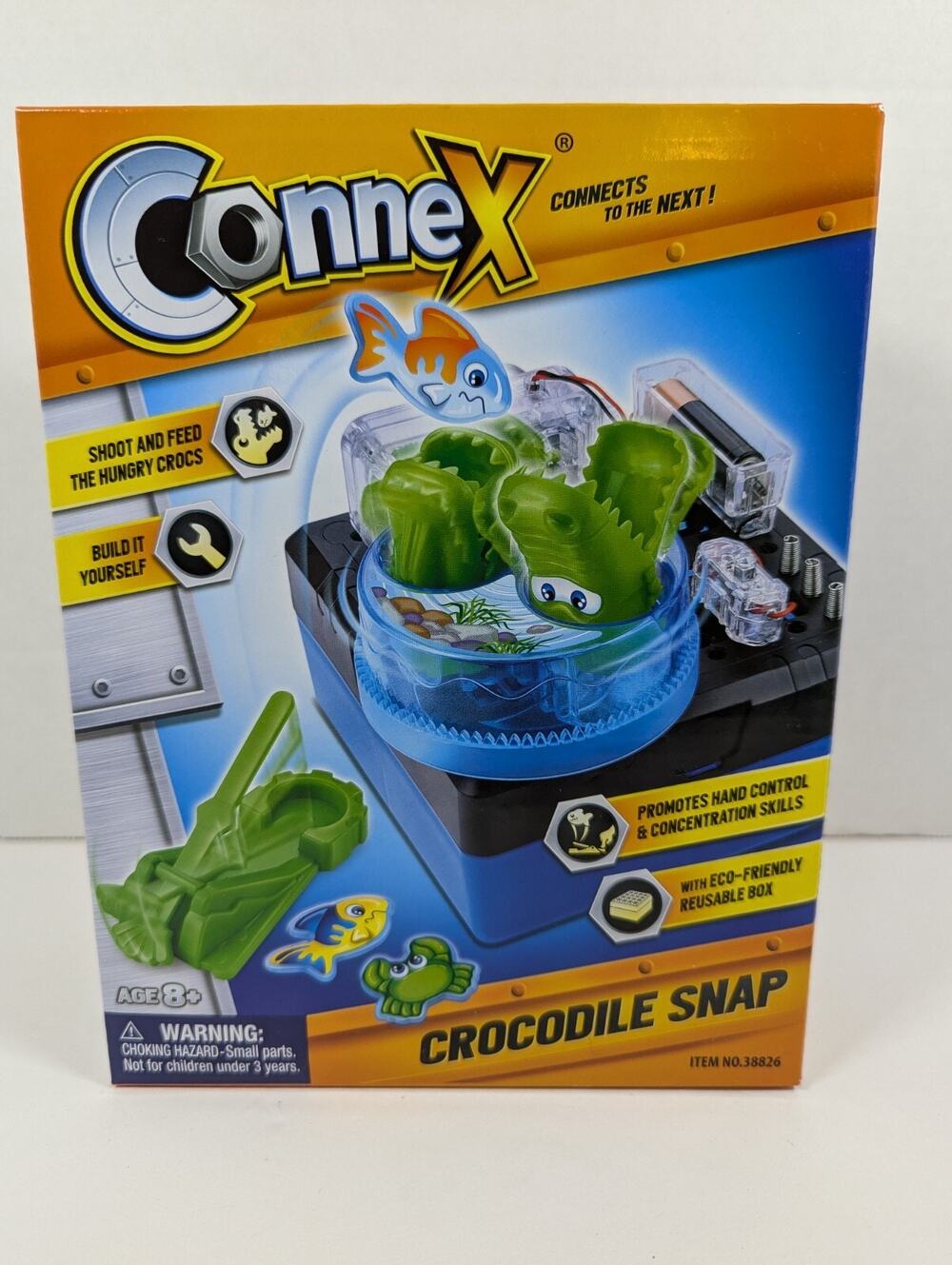 ConneX Crocodile Snap Educational Children's Toy Science And Creativity NIB